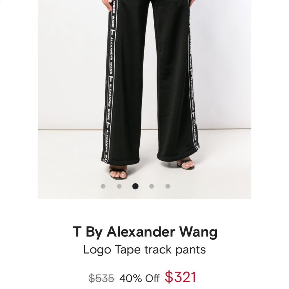 Alexander Wang track pants